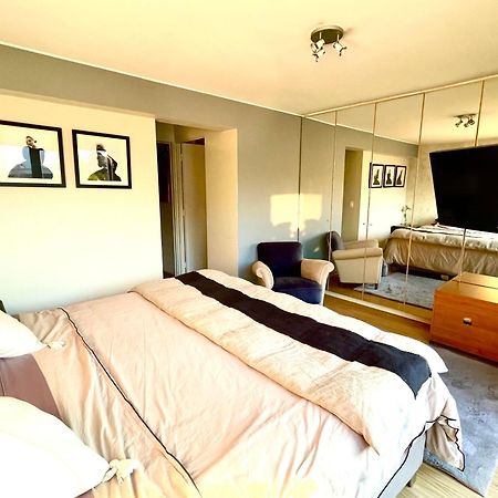 Appartamento Departamento Delux Santiago del Cile Esterno foto