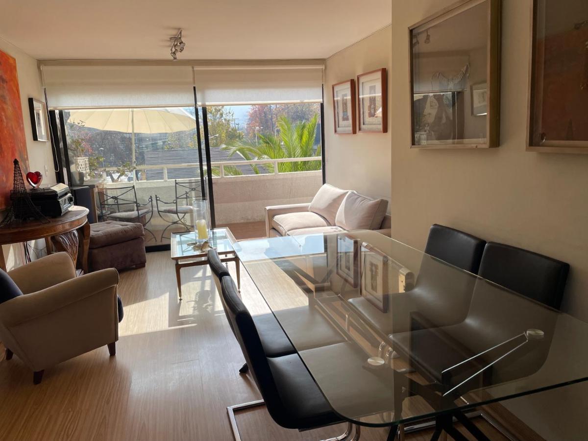 Appartamento Departamento Delux Santiago del Cile Esterno foto